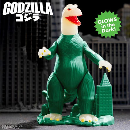 Toho ReAction Godzilla (Model Kit Inspired Glow-in-the-Dark) Action Figure