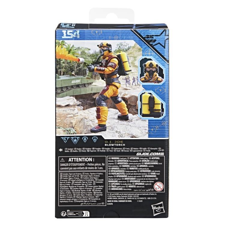 Blowtorch G.I. Joe Classified Series #154 Action Figure
