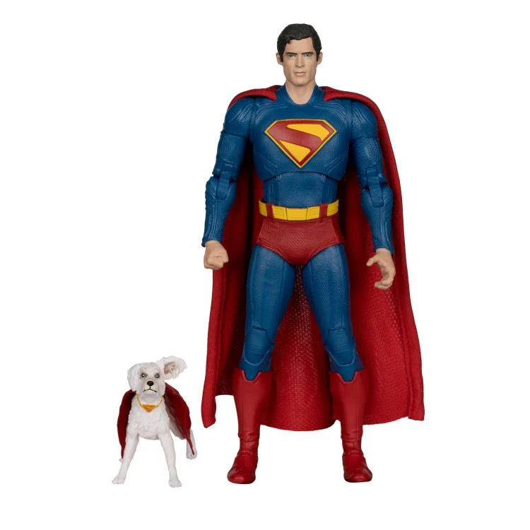 Superman & Krypto (Deluxe Theatrical Edition) Superman (2025) DC Multiverse Action Figure