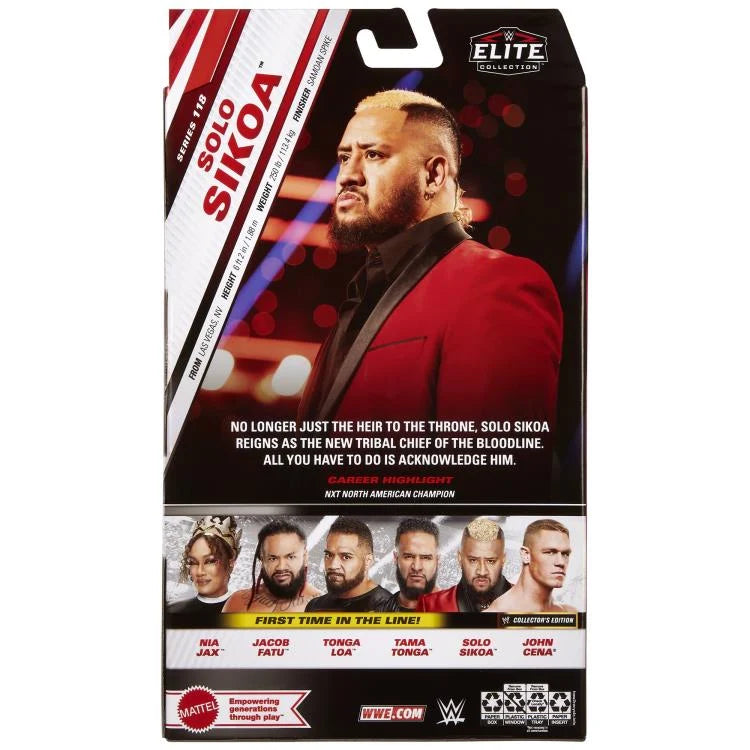 Solo Sikoa WWE Elite Collection Series 118 Action Figure