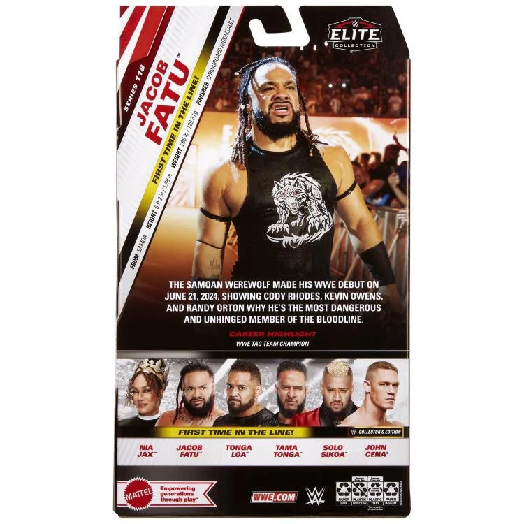 Jacob Fatu WWE Elite Collection Series 118 Action Figure
