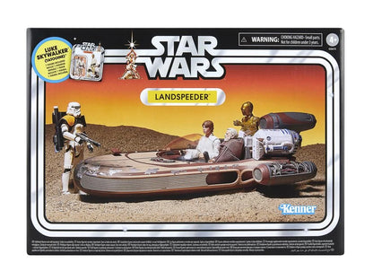 X-34 Landspeeder with Luke Skywalker (Tatooine) Star Wars: The Vintage Collection Action Figure