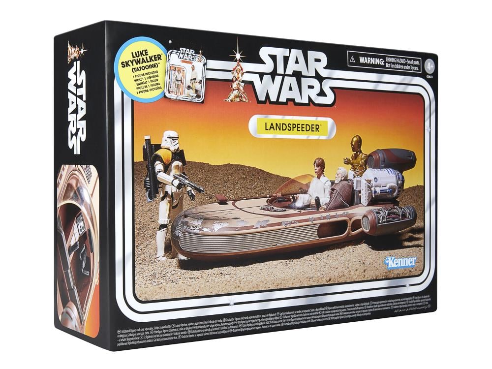 X-34 Landspeeder with Luke Skywalker (Tatooine) Star Wars: The Vintage Collection Action Figure