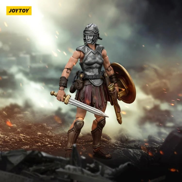 Female Legionary Light Infantry with Sword and Shield Strife Roman Republic 1/18 Scale Action Figure