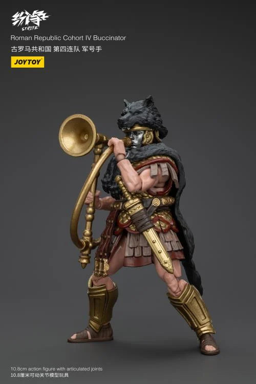 Cohort IV Buccinator Strife Roman Republic 1/18 Scale Action Figure