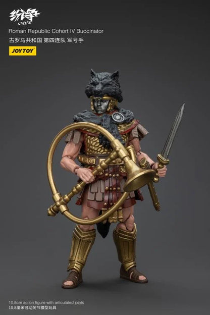 Cohort IV Buccinator Strife Roman Republic 1/18 Scale Action Figure