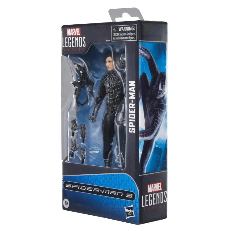 Spider-Man (Black Suit) Spider-Man 3 Marvel Legends Action Figure