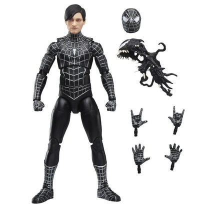 Spider-Man (Black Suit) Spider-Man 3 Marvel Legends Action Figure