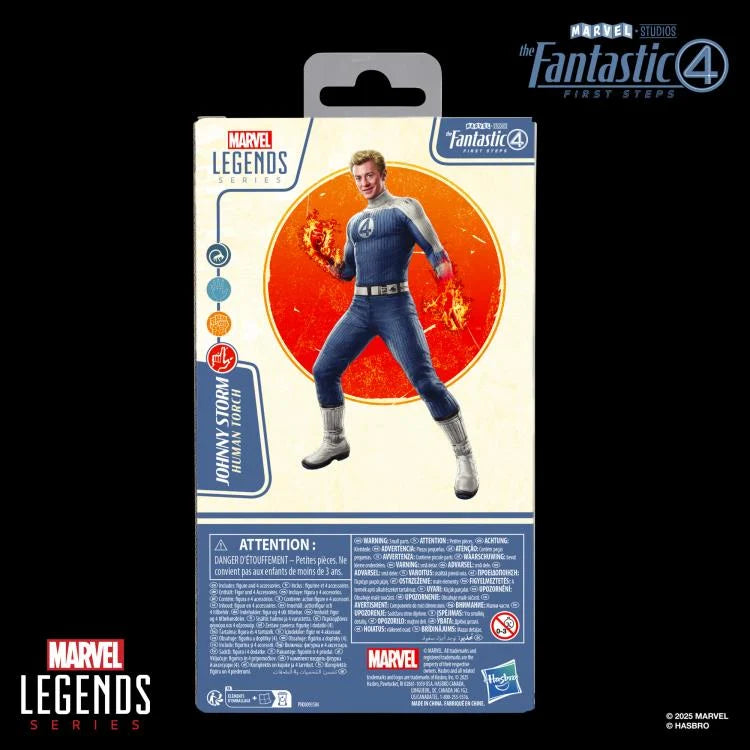 Johnny Storm The Fantastic Four: First Steps Marvel Legends Action Figure