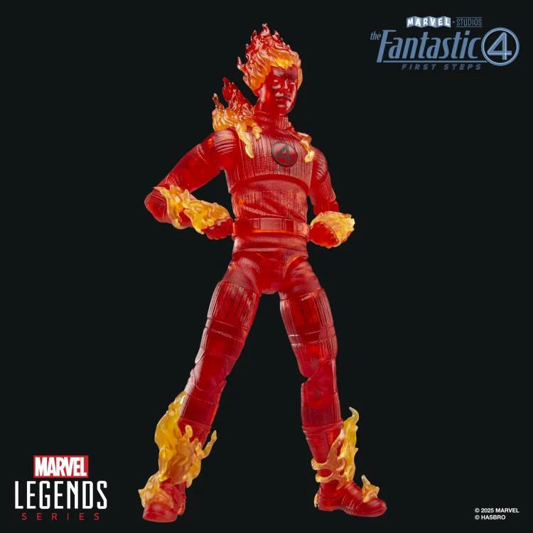 Human Torch The Fantastic Four: First Steps Marvel Legends Action Figure