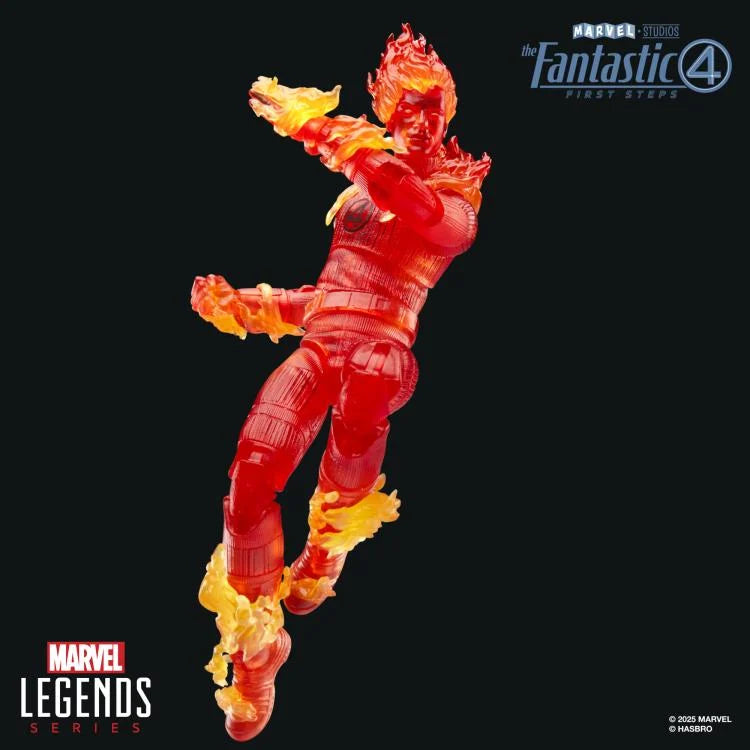 Human Torch The Fantastic Four: First Steps Marvel Legends Action Figure