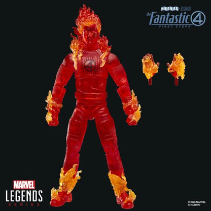 Human Torch The Fantastic Four: First Steps Marvel Legends Action Figure