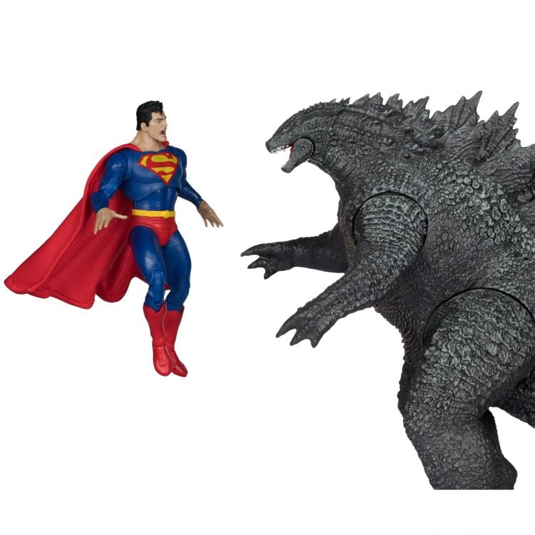 Justice League vs. Godzilla vs. Kong DC Multiverse Superman vs. Godzilla Action Figure Two-Pack