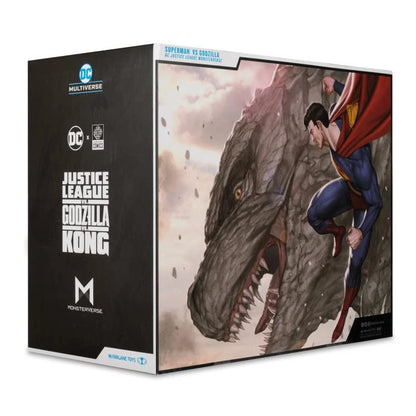 Justice League vs. Godzilla vs. Kong DC Multiverse Superman vs. Godzilla Action Figure Two-Pack