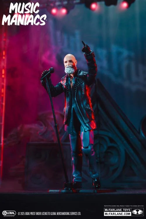Rob Halford Judas Priest Music Maniacs 6" Limited Edition Action Figure