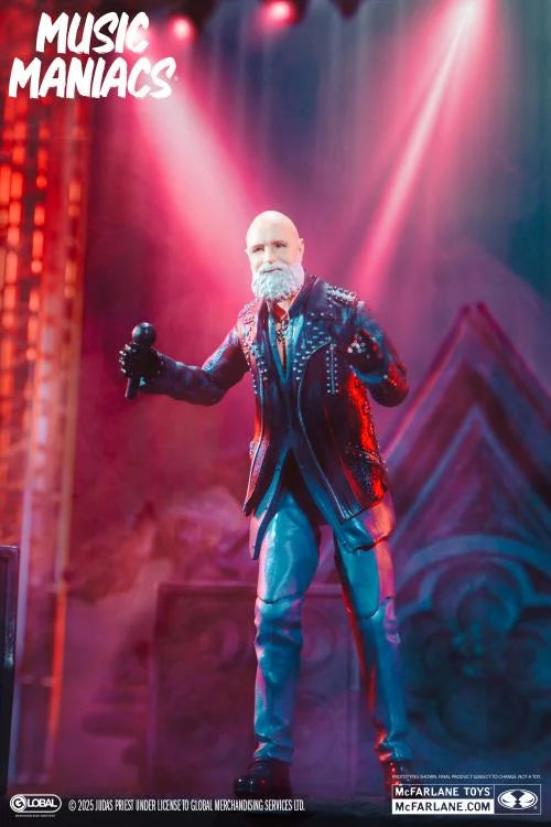 Rob Halford Judas Priest Music Maniacs 6" Limited Edition Action Figure
