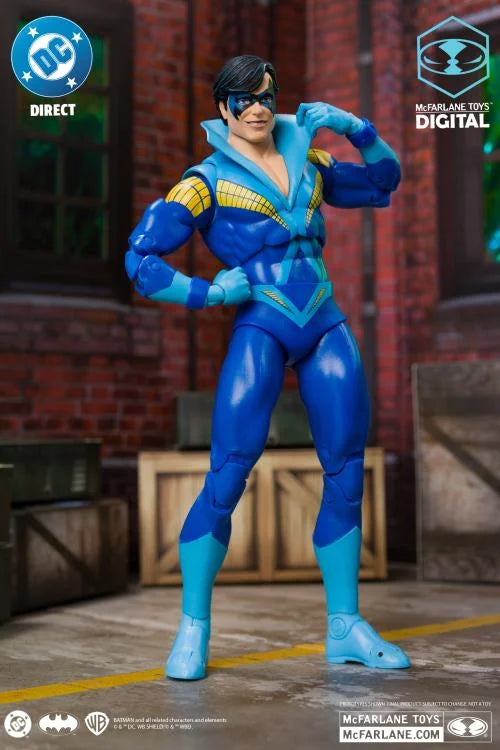 Nightwing The New Teen Titans 7" Action Figure (with Digital Code)