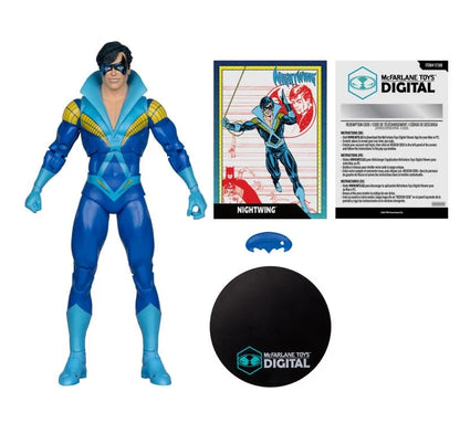 Nightwing The New Teen Titans 7" Action Figure (with Digital Code)