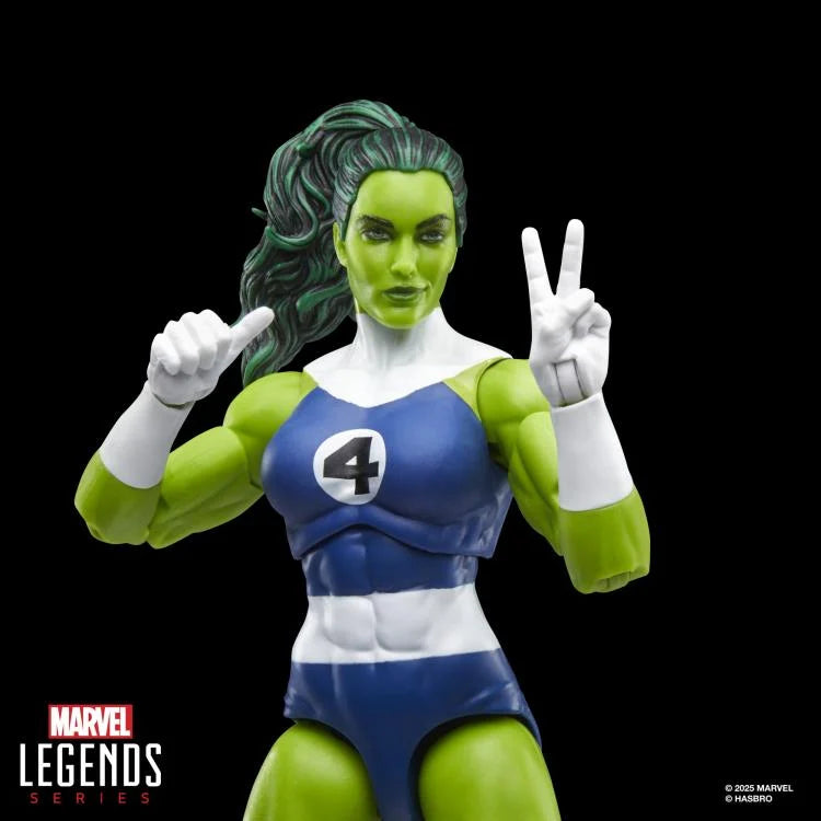 She-Hulk Fantastic Four Marvel Legends Retro Collection Action Figure