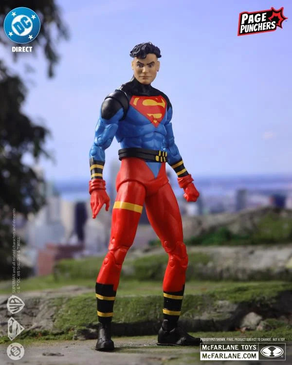 Superboy DC Page Punchers 7" Action Figure with Comic