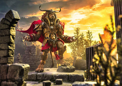 Mythic Legions: Reign of the Beasts Leodysseus Ogre-Scale Action Figure (Preorder)