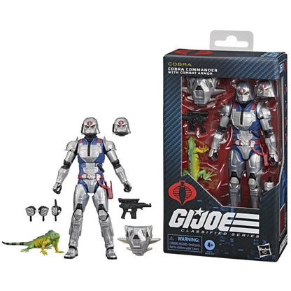 Cobra Commander With Combat Armor G.I. Joe Classified Series #168 Action Figure
