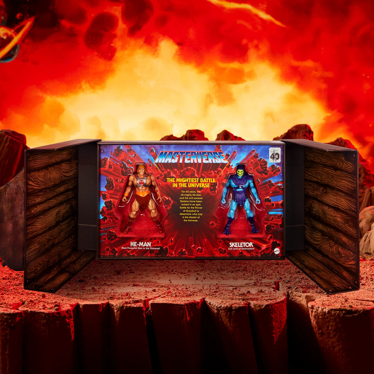 Masters of the Universe - Masterverse He-Man vs Skeletor 40th Anniversary (Mattel Creations)