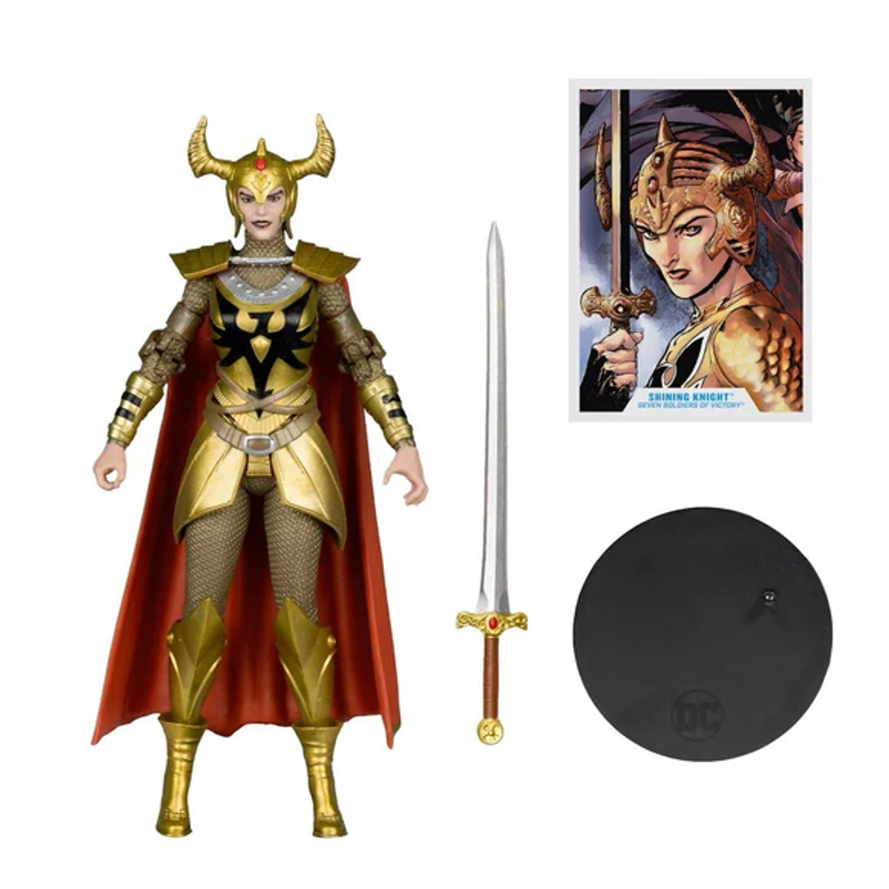 Shining Knight 7in Platinum Edition Figure DC Multiverse McFarlane Toys
