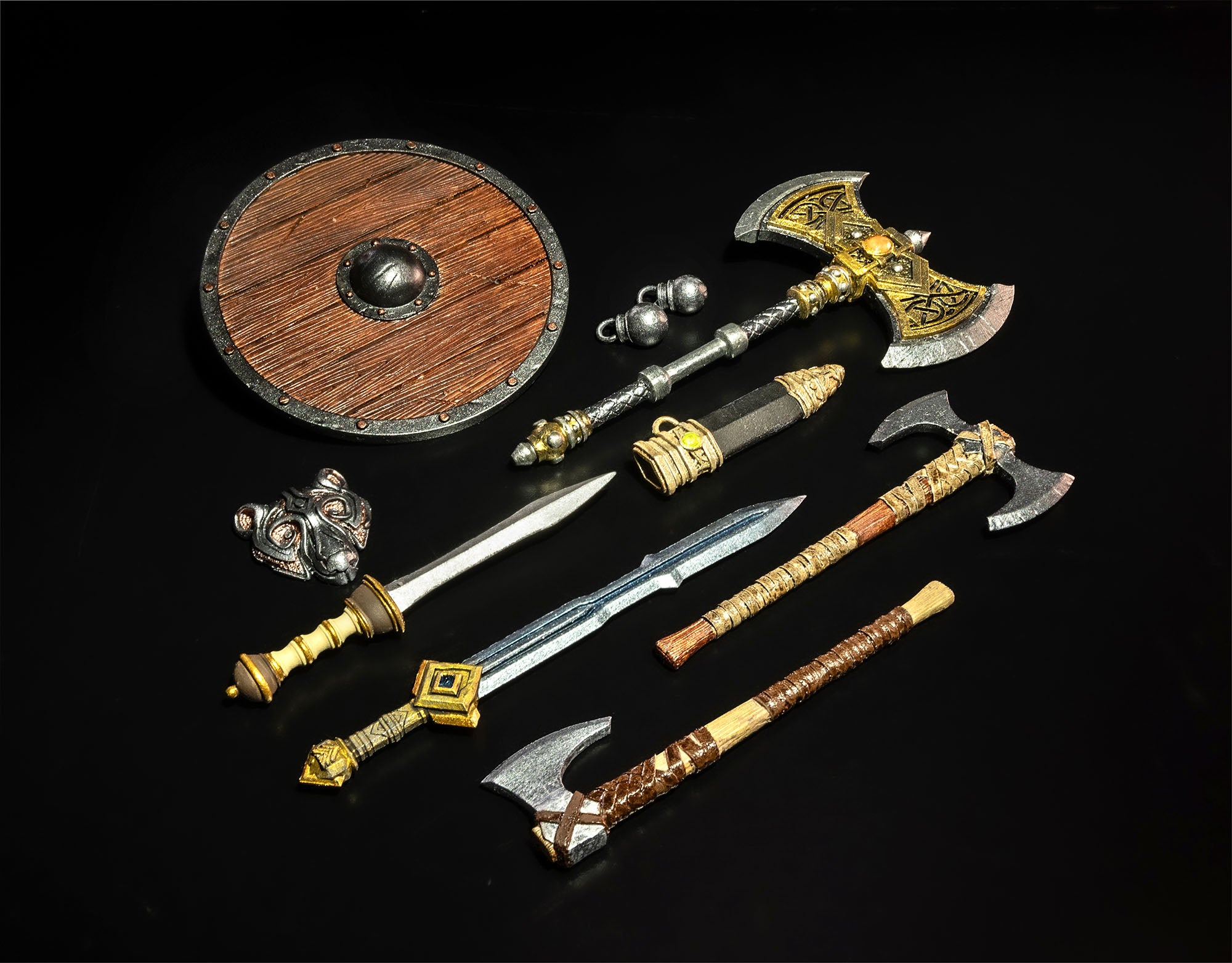Mythic Legions: Rising Sons - Barbarian Weapons (Preorder)