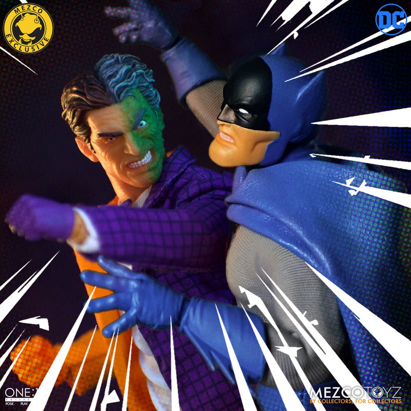 Mezco One:12 Golden Age - Batman vs Two-Face Boxed Set
