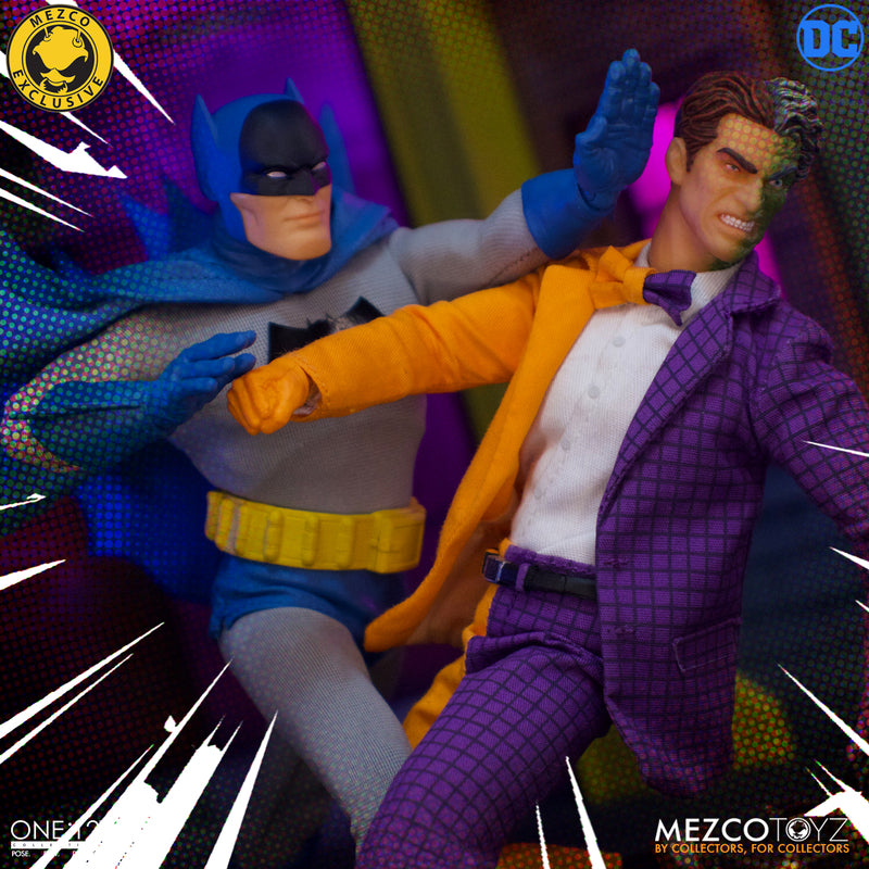 Mezco One:12 Golden Age - Batman vs Two-Face Boxed Set