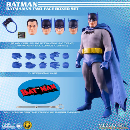 Mezco One:12 Golden Age - Batman vs Two-Face Boxed Set
