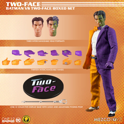 Mezco One:12 Golden Age - Batman vs Two-Face Boxed Set