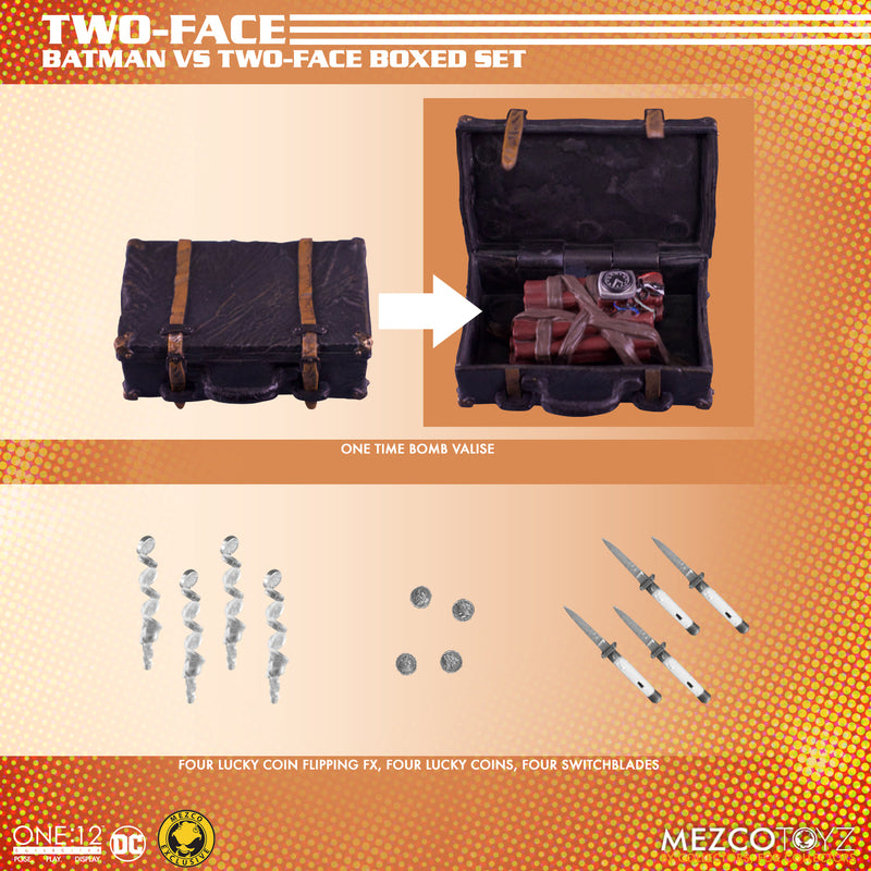 Mezco One:12 Golden Age - Batman vs Two-Face Boxed Set