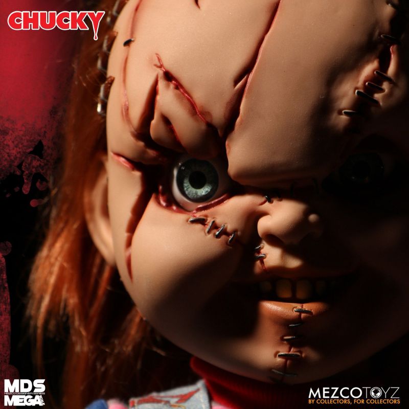 Bride of Chucky Mezco Designer Series Mega Scale Talking Chucky