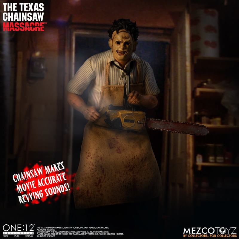 The Texas Chainsaw Massacre (1974) Leatherface Deluxe Edition One:12 Figure