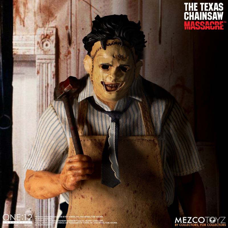 The Texas Chainsaw Massacre (1974) Leatherface Deluxe Edition One:12 Figure