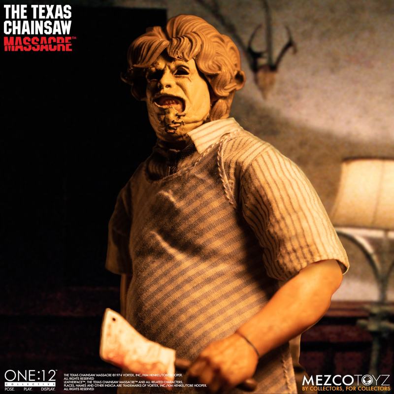 The Texas Chainsaw Massacre (1974) Leatherface Deluxe Edition One:12 Figure