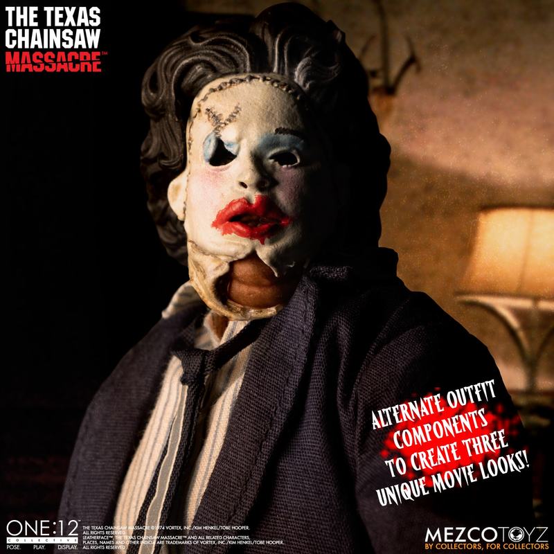 The Texas Chainsaw Massacre (1974) Leatherface Deluxe Edition One:12 Figure